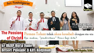 'Firman Tuhan tidak akan kembali dengan sia-sia' - Pdt.Drs.Pilian Panjaitan,M.Div