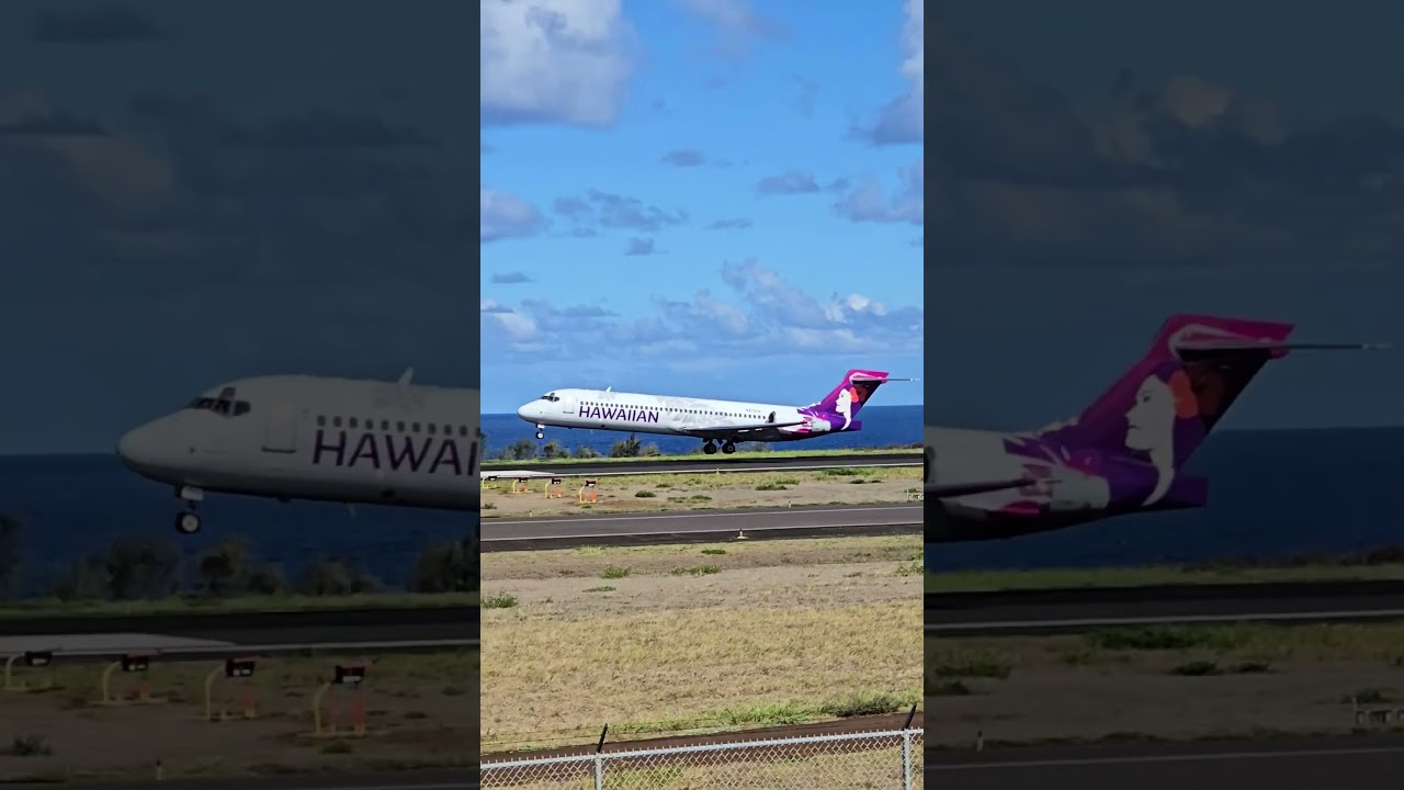 Hawaiian Boeing 717-200/OGG-LIH/HA549/N475HA 🇺🇸