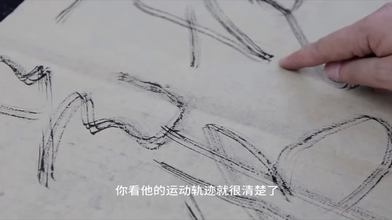 全是枯笔能行吗？请看中国艺术研究院书法院学术部主任萧文飞怎么书写怎么说～ - YouTube