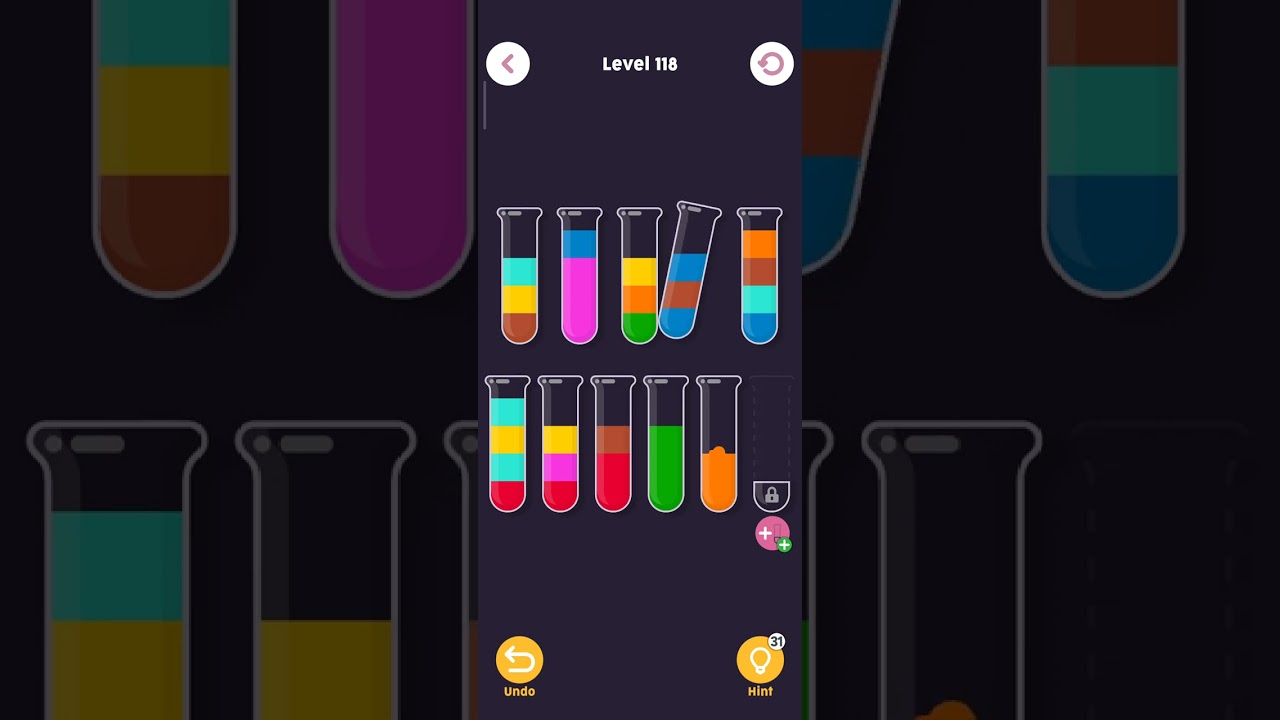 Mini Games - Water Sort (Level 117-118)