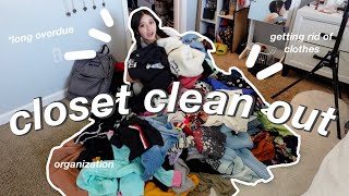 CLOSET CLEAN OUT