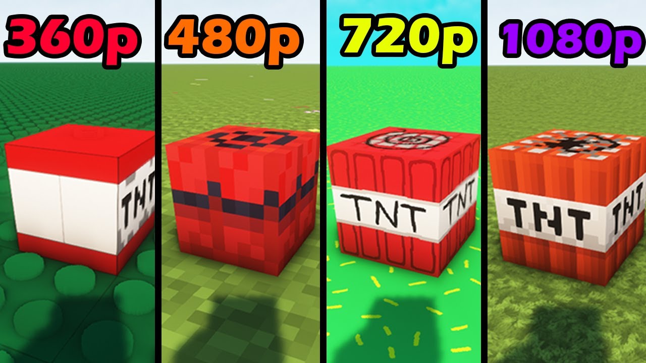 minecraft with different TNT compilation - YouTube