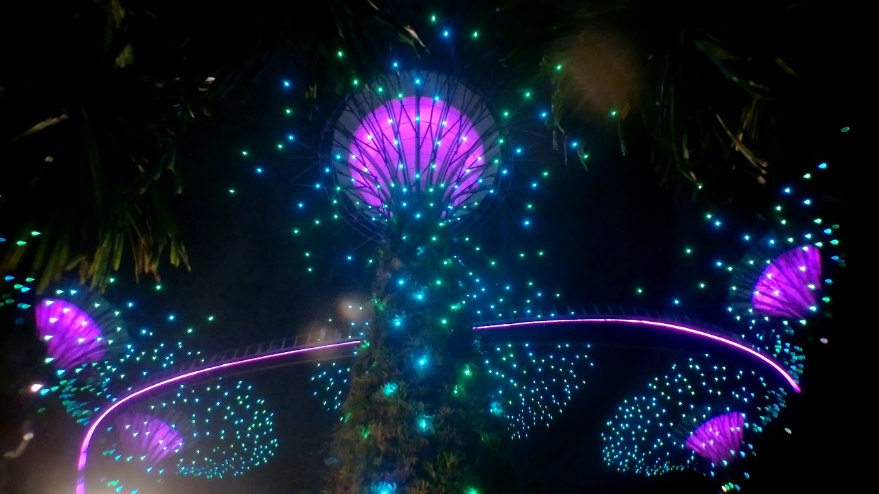 Garden By The Bay Singapore Supertree Grove Taman Avatar Garden Rhapsody