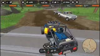 How to get a trailer in Lumber Inc Roblox - tutorial