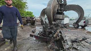 Nothing Easy today at the SCRAP YARD