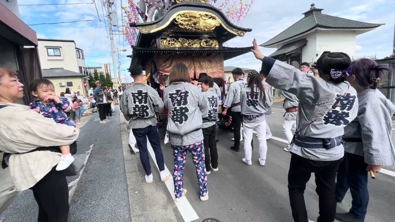 令和五年度安達太良神社秋季例大祭南部先囃子太鼓台③