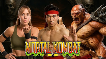 Mortal Kombat Trilogy: AMAZING AI Characters in REAL LIFE!