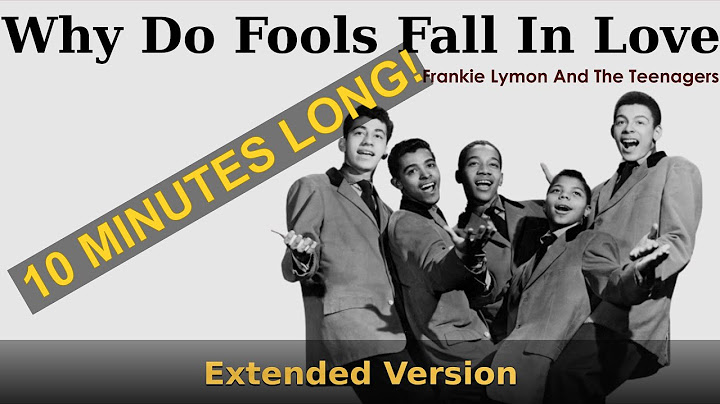 Why Do Fools Fall in Love Extended version - Extended performance video thumbnail