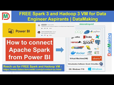 Video: Hvordan kobler du power BI til spark?