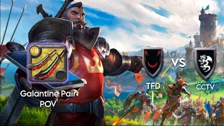 TFD VS CCTV, GALATINE PAIR POV | PLAY ZVZ ON MOBILE!?! #2k