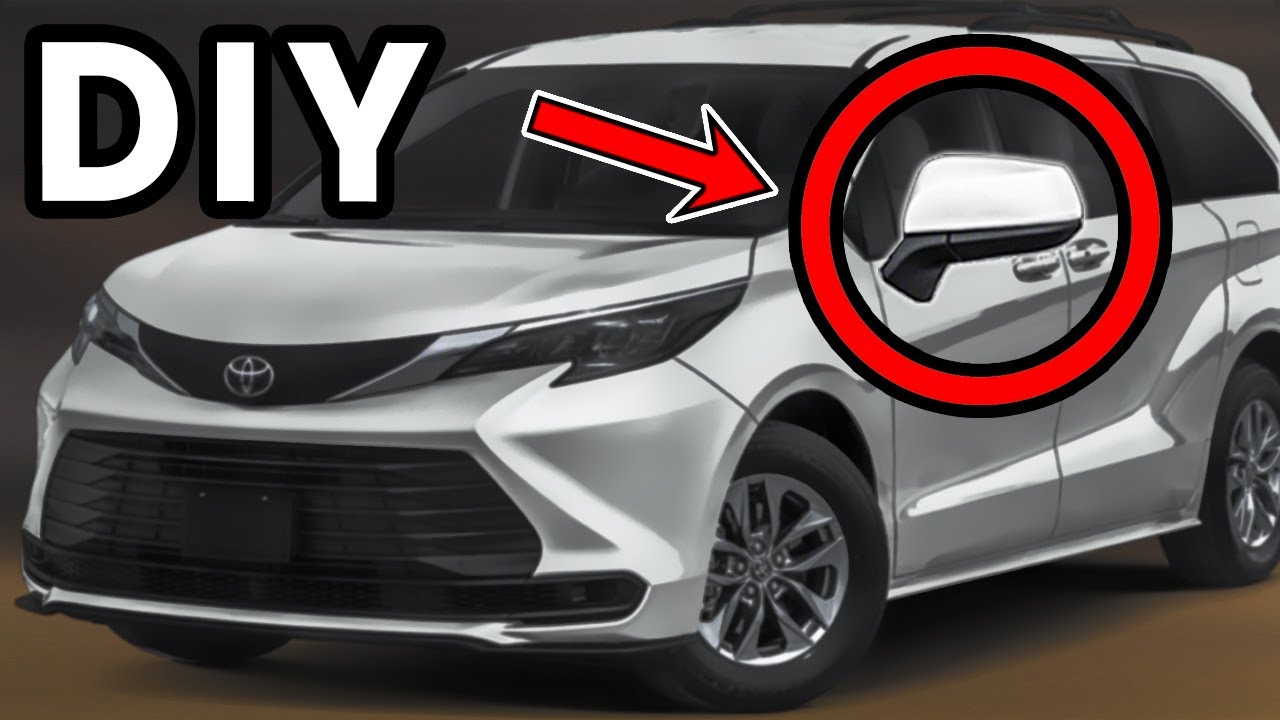 Самостоятельное снятие боковых зеркал Toyota Sienna 2021-2025 | Как снять боковое зеркало Toyota ...
