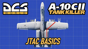A-10CII Tank Killer Tutorial | JTAC Basics | DCS