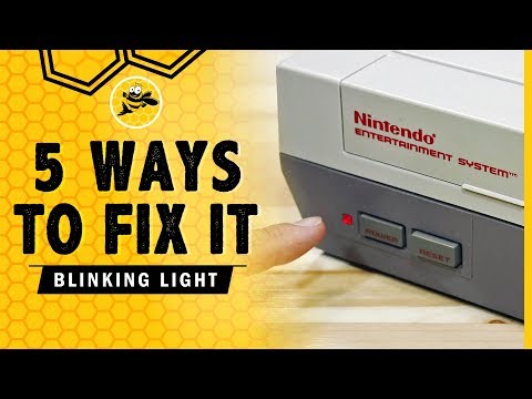 How To Fix the Original NES Red Blinking Light