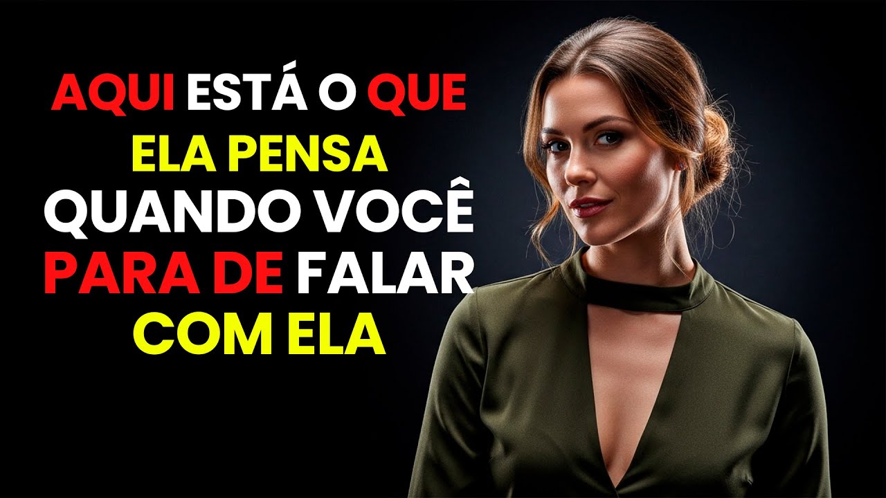 O Poder do Silêncio: O Que Realmente Acontece Quando Você Some da Vida Dela