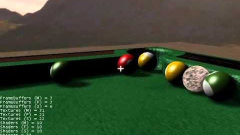 JME3 Billards experiment #2