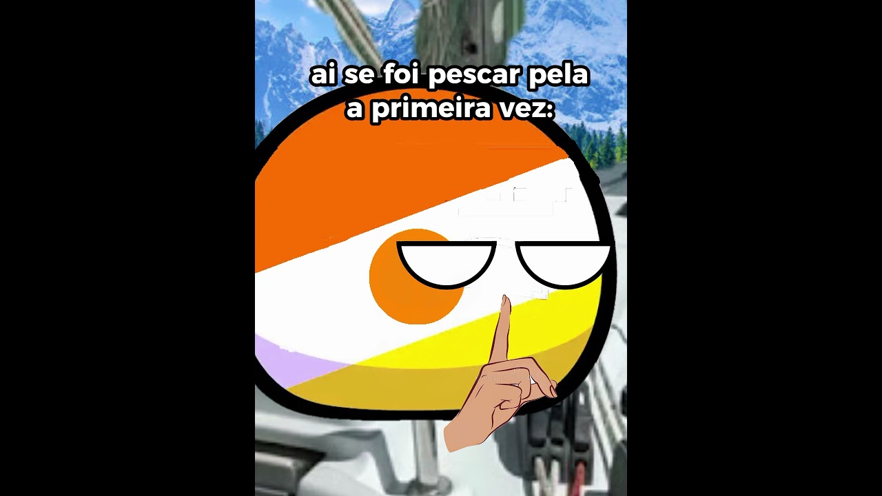 FUI PESCAR || #humor #shorts #countryballs