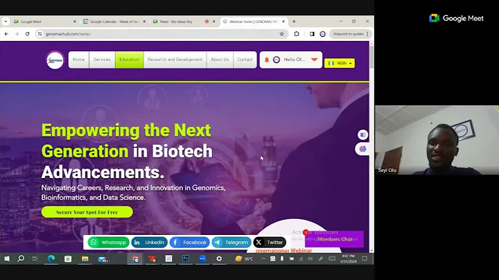 Session 1: International Webinar Series 2024
