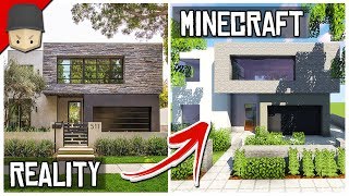 How to Build a Modern House in Minecraft (Minecraft House Tutorial)