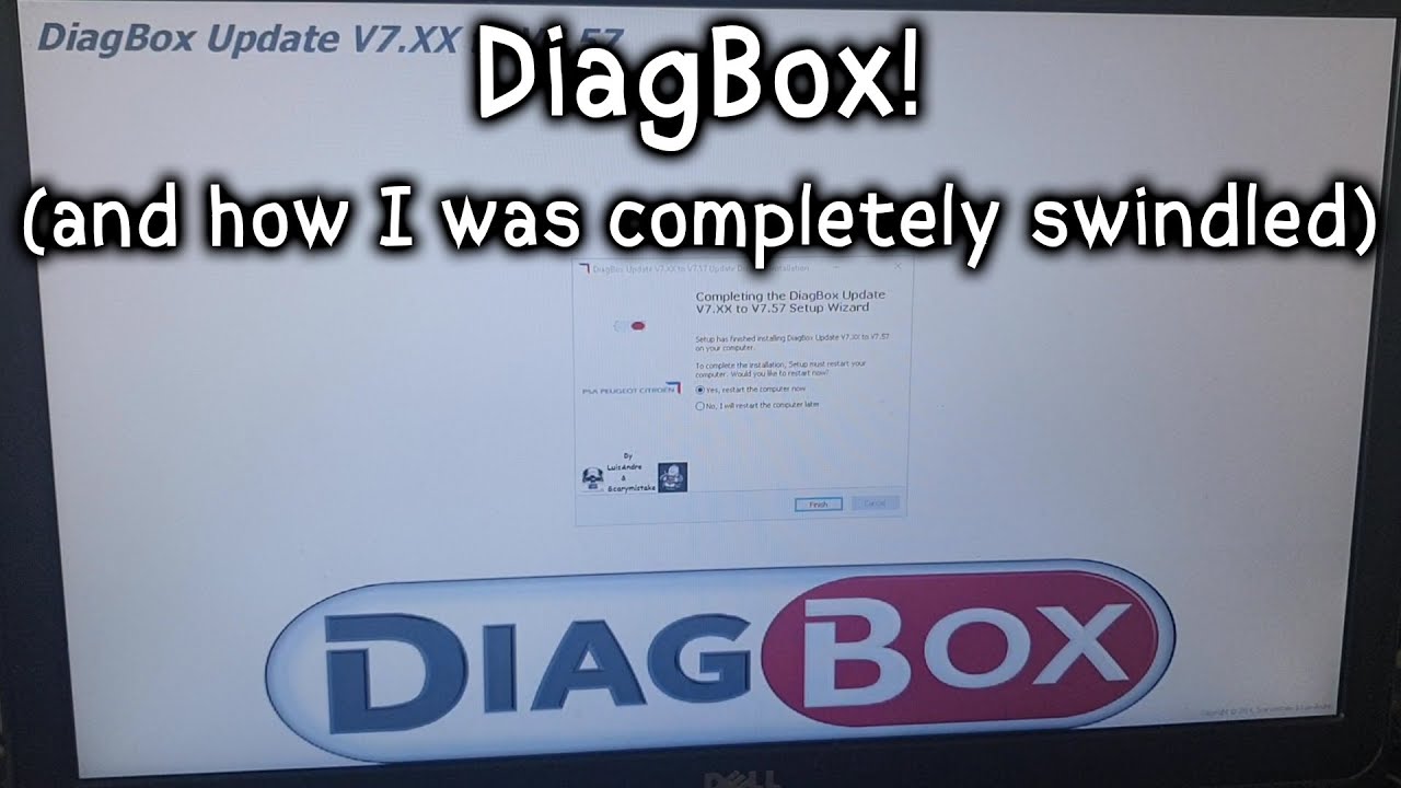 Diagbox for Citroen (and how to get swindled) 