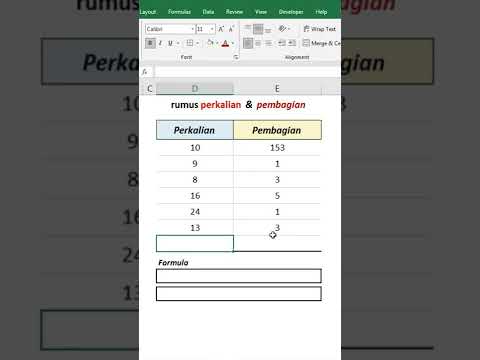 Video: Cara Menukar Word ke Excel: 15 Langkah (dengan Gambar)
