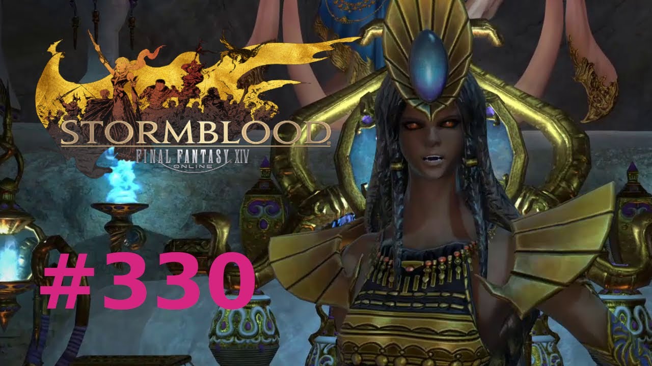 Final Fantasy 14 Stormblood Walkthrough Part 330 (DE/Full HD)-Die Ananta