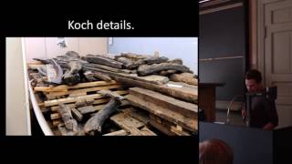 Reconstruction Of Koch, Russian Rowingsailing Boat Of The 17Th Century