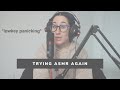 TRYING ASMR AGAIN (RELAXING TRIGGERS)