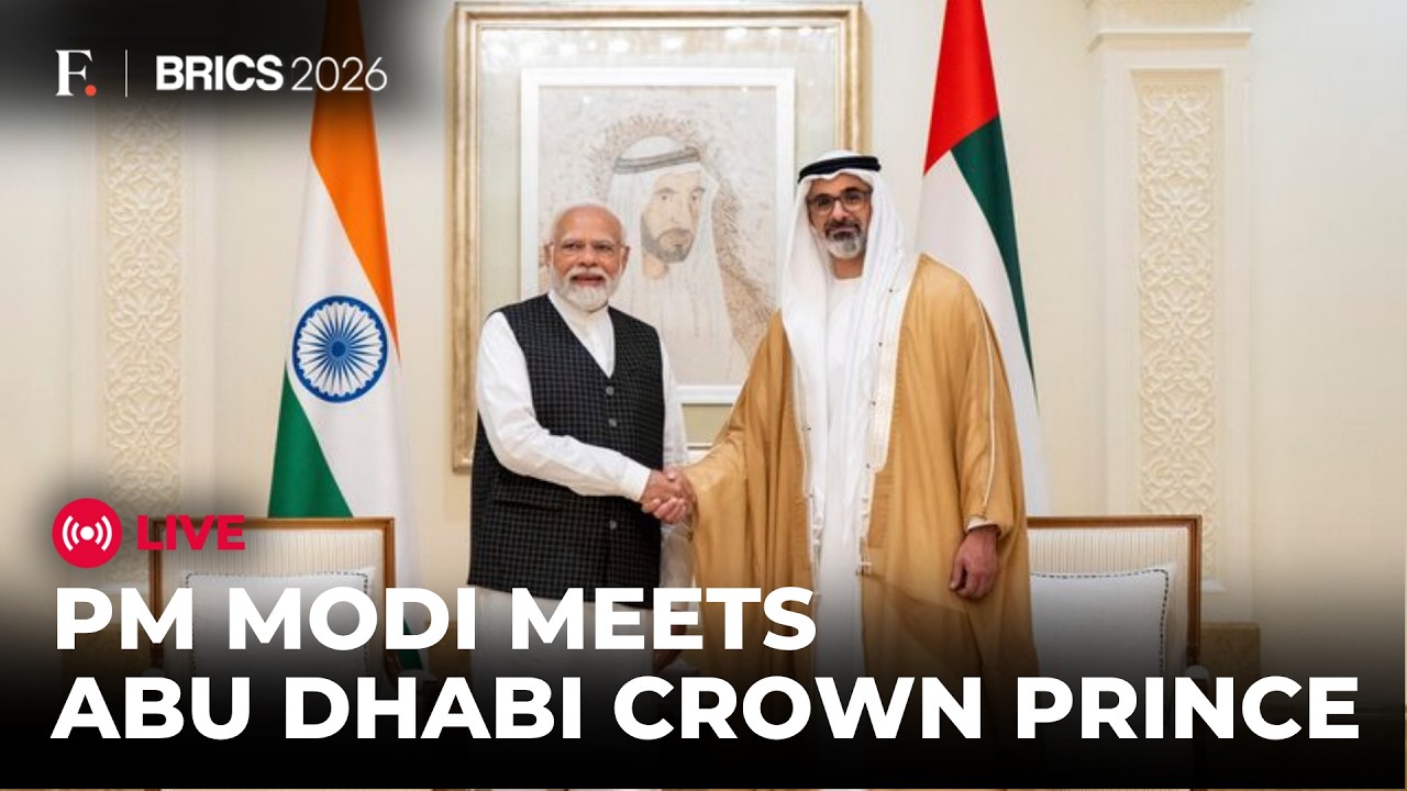 BRICS 2026 LIVE: PM Modi Meets Abu Dhabi Crown Prince Zayed Al Nahyan | India Abu Dhabi Ties thumbnail