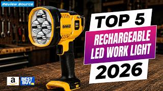 Illuminate Any Jobsite: Best Rechargeable LED Work Light 2026
