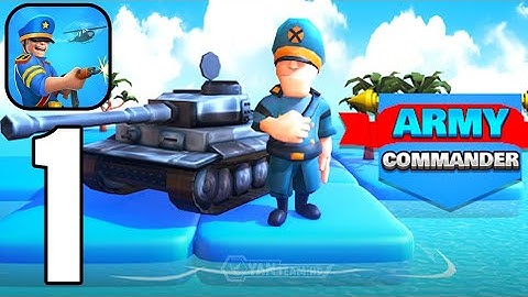 Commander.io - Gameplay Walkthrough Part 1 Leading Troops (Android,iOS)