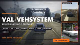 Vehicle System | QBCore / QBOX / ESX / Standalone | FiveM