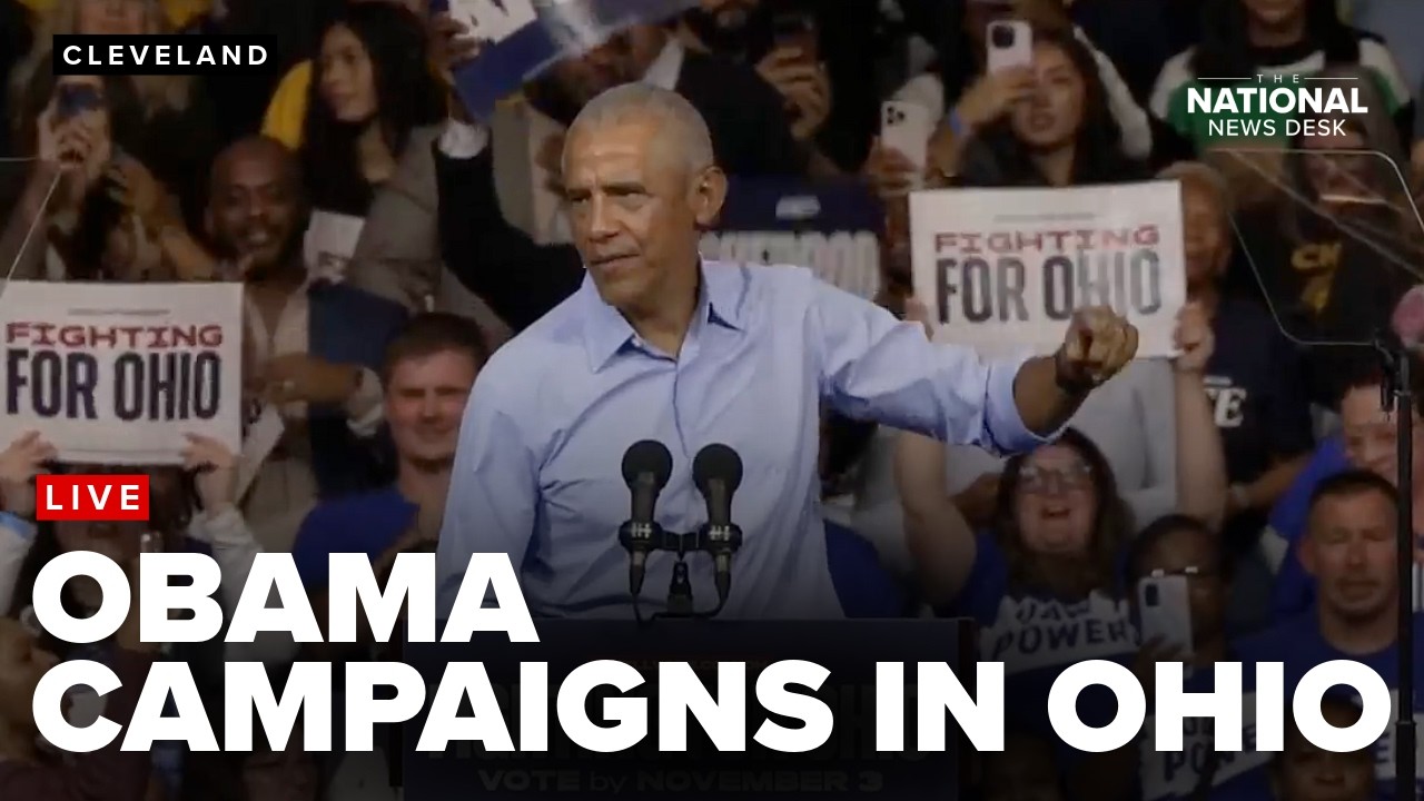 Obama Campaigns in Ohio