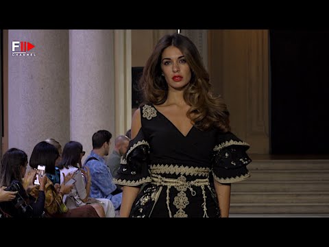 WAFAA IDRISSI Oriental Fashion Show Spring 2022 Milano Fashion Week - Fashion Channel