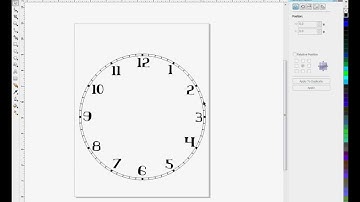 Creating Clock Faces in Corel Draw - Method #2 -