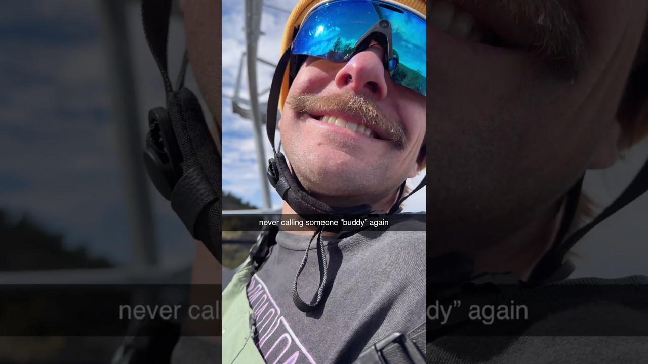 Never calling someone "buddy" again￼ 😭😳