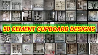 Cement Cupboard Designs idea/Cement Almira Designs/@VillageConstruction