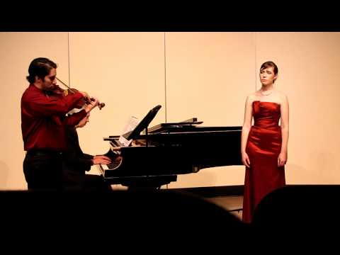 Brahms Op. 91 #1: Gestille Sehnsucht