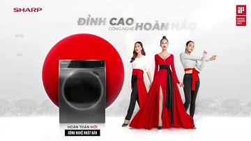 Máy giặt Sharp cửa trước mới - Chuẩn Nhật, Chuẩn tiện nghi