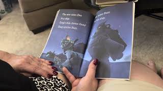 Reading aloud to Lightyear - Mission: Teamwork