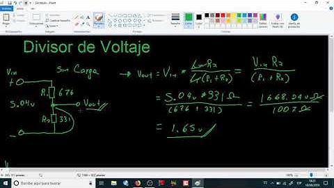 Análisis de circuitos #4: Divisor de Voltaje