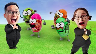 Tổng hợp Jangmin đập trứng khủng long ra đồ chơi , thu phục zombie, zoonomaly