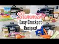 5 DUMP & GO CROCKPOT DINNERS | TASTY SLOW COOKER RECIPES | QUICK EASY MEAL IDEAS | JULIA PACHECO