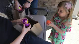 Audrey Nethery on our Easter Egg Hunt!!