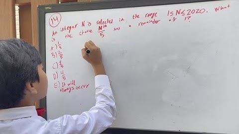 Math Olympiad | AMC 2017 10B Q14