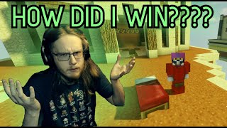 The DUMBEST way to win in Bedwars... [MC]