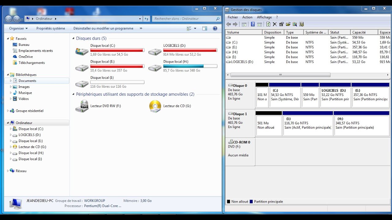 COMMENT PARTIONNER UN DISQUE DUR INTERNE OU EXTERNE YouTube — free download