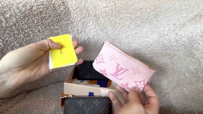 🔑 Louis Vuitton Key Pouch styles, how to open & what fits inside 