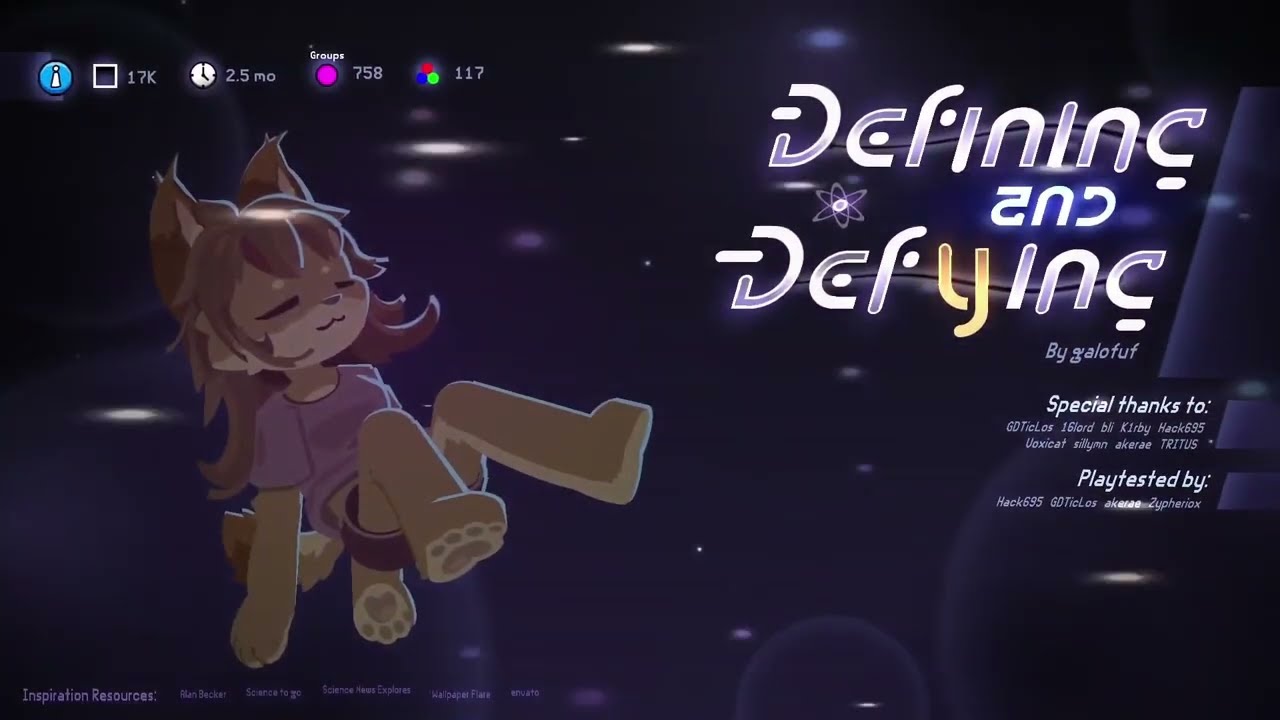 (Space Gauntlet Entry!) Defining and Defying by galofuf Geometry Dash 2.2 (Daily)