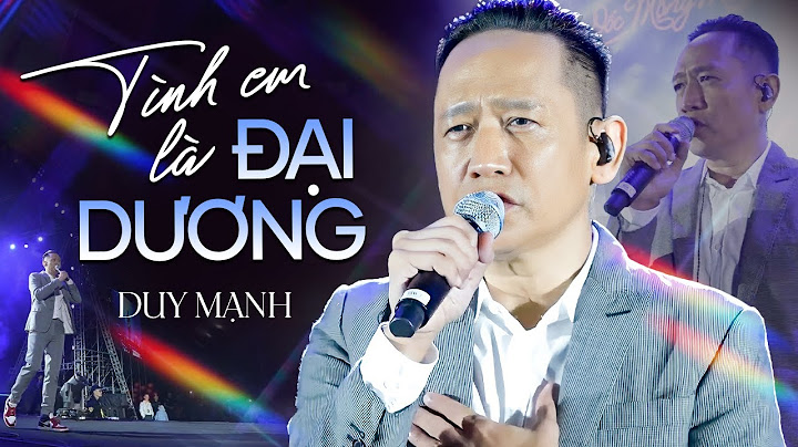 Tình Em Là Đại Dương - Duy Mạnh | Duy Mạnh Tái Hiện Bản Hit Bất Hủ Trên Live Show Anh Em Kết Đoàn