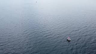 Drone From A Boat On Lake George